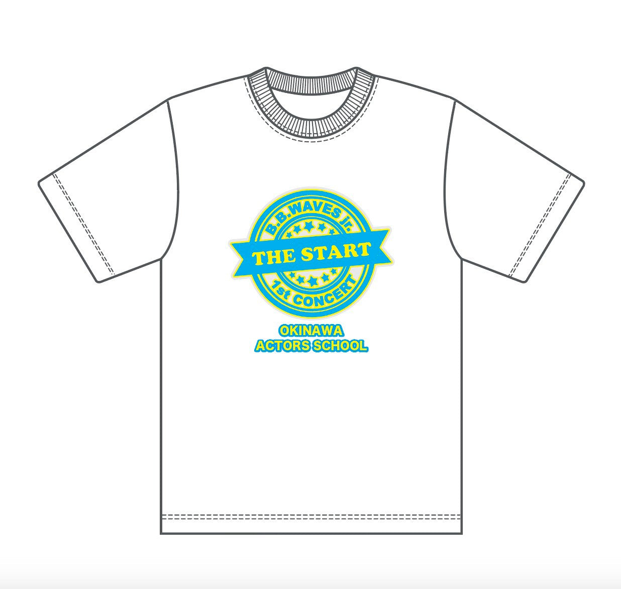 1st Concert Original T-shirt White［THE START］